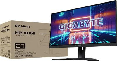 27" Монитор Gigabyte M27Q X,  2560x1440,  IPS,  240Гц,  2хHDMI,  1хDP,  1хType-С, черный [9dm27qx-00-2abeu]