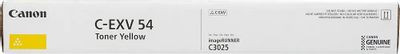 Тонер Canon C-EXV54Y,  для C3025i,  желтый, туба