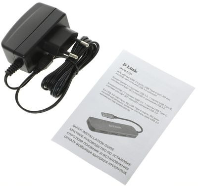 Хаб (разветвитель) D-Link DUB-1325/A2A, серый