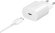 Сетевое зарядное устройство Samsung EP-TA800,  USB type-C,  USB type-C,  25Вт,  3A,  белый [ep-ta800xwegww]