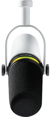 Микрофон SHURE MV7+-W, белый Микрофон SHURE MV7+-W, белый