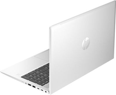 Ноутбук HP ProBook 450 G10 15.6", IPS, Intel Core i7 1355U 1.7ГГц, 10-ядерный, 16ГБ DDR4, 512ГБ SSD,  Intel Iris Xe graphics, Free DOS, серебристый [8d464es]