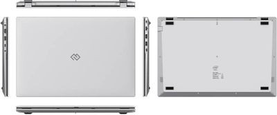 Ноутбук Digma EVE P5852 15.6", IPS, Intel N200 1ГГц, 4-ядерный, 16ГБ LPDDR5, 512ГБ SSD,  Intel UHD Graphics  интегрированное, Windows 11 Professional, серебристый [dn15n2-adxw01]