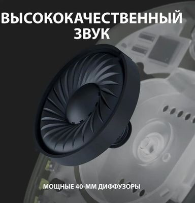 Гарнитура игровая Logitech G435,  для компьютера и игровых консолей, накладные,  Bluetooth/радио, черный  / желтый [981-001053]