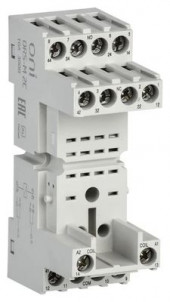 Розетка для реле IEK ORS-M-1-2 винт.соед. 300 (ORS-M-1-2-G)