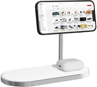 Беспроводное зарядное устройство LYAMBDA LWI11, USB type-C, USB, 35Вт, 1.67A, белый Беспроводное зарядное устройство LYAMBDA LWI11, USB type-C, USB, 35Вт, 1.67A, белый