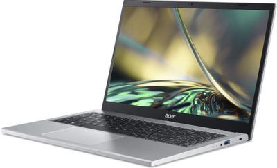 Ноутбук Acer Aspire 3 A315-24P-R80J 15.6", IPS, AMD Ryzen 5 7520U 2.8ГГц, 4-ядерный, 16ГБ LPDDR5, 512ГБ SSD,  AMD Radeon  610M, без операционной системы, серебристый [nx.kdecd.009]