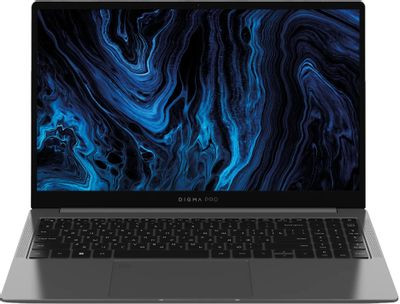 Ноутбук DIGMA PRO Sprint N 15.6", 2024, IPS, AMD Ryzen 7 5700U 1.8ГГц, 8-ядерный, 16ГБ DDR4, 512ГБ SSD,  AMD Radeon, Windows 11 Professional, темно-серый [dn15r7-adxw03]
