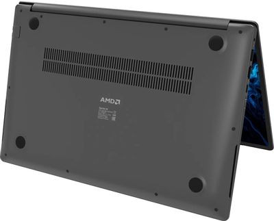 Ноутбук DIGMA PRO Sprint N 15.6", 2024, IPS, AMD Ryzen 7 5700U 1.8ГГц, 8-ядерный, 16ГБ DDR4, 512ГБ SSD,  AMD Radeon, Windows 11 Professional, темно-серый [dn15r7-adxw03]