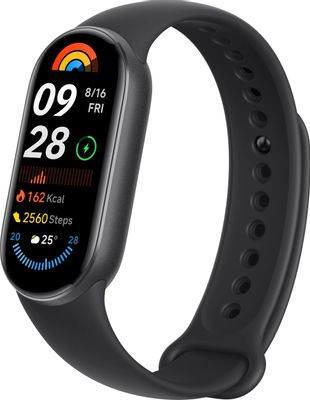 Фитнес-трекер Xiaomi Smart Band 9 1.62",  черный / черный [bhr8337gl]