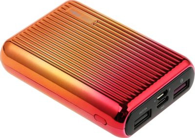 Внешний аккумулятор (Power Bank)  Vipe Onyx,  10000мAч,  красный [vppbonyx10khred]