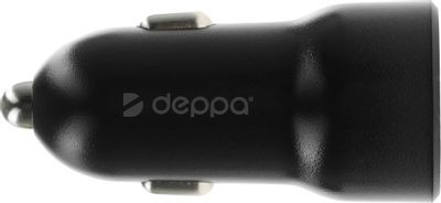 Автомобильное зарядное устройство Deppa 11298,  USB + USB type-C,  3A,  черный