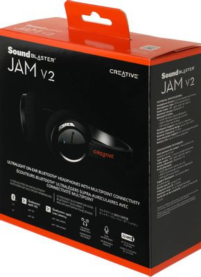Creative Jam V2, накладные, черный [51ef0950aa000]