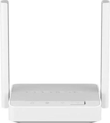 Wi-Fi роутер KEENETIC Launcher,  N300,  серый [kn-1221]