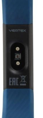 Смарт-браслет Vertex ID,  0.86",  черный / синий