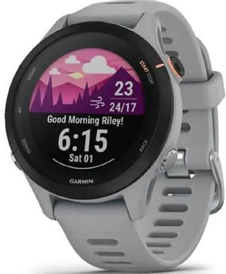 Смарт-часы Garmin Forerunner 255S,  27.5мм,  1.1",  серый/черный/серый [010-02641-12](Б/У)