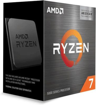 Процессор AMD Ryzen 7 5800X3D, AM4,  BOX (без кулера) [100-100000651wof]