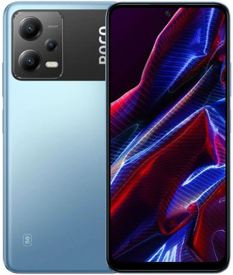 Смартфон Xiaomi Poco X5 5G 6/128Gb,  голубой