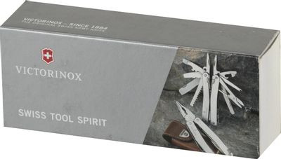Мультитул Victorinox SwissTool Spirit X, 24 функций,  серебристый [3.0224.l]