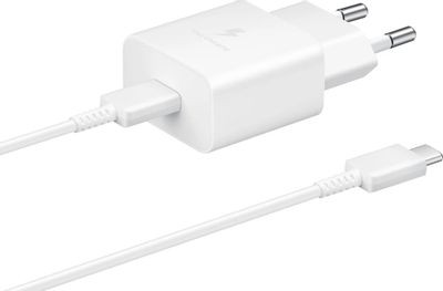 Сетевое зарядное устройство Samsung EP-T1510X,  USB type-C,  2A,  белый [ep-t1510xwegru]