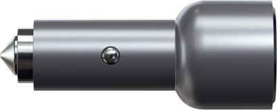Автомобильное зарядное устройство  Satechi,  2xUSB type-C,  серый [st-u2c40ccm]