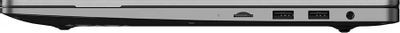 Ноутбук TECNO MegaBook T1 15.6", 2023, IPS, Intel Core i5 12450H 2ГГц, 8-ядерный, 16ГБ LPDDR4, 512ГБ SSD,  Intel UHD Graphics, Windows 11 Home, серый [71003300169]