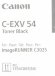 Тонер Canon C-EXV54BK,  для C3025i,  черный, туба