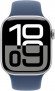 Смарт-часы Apple Watch Series 10 A2997,  42мм,  синий/серебристый [mwwa3lw/a]