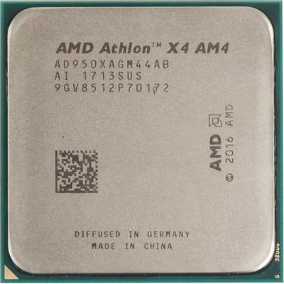 Процессор AMD Athlon X4 950, AM4,  OEM [ad950xagm44ab]